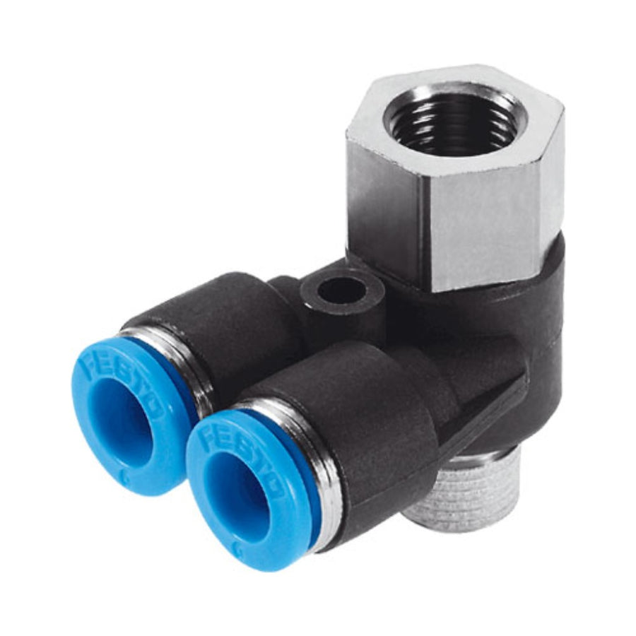 Distribuidor múltiple QSYTF-3/8-10-B, DN 8 mm