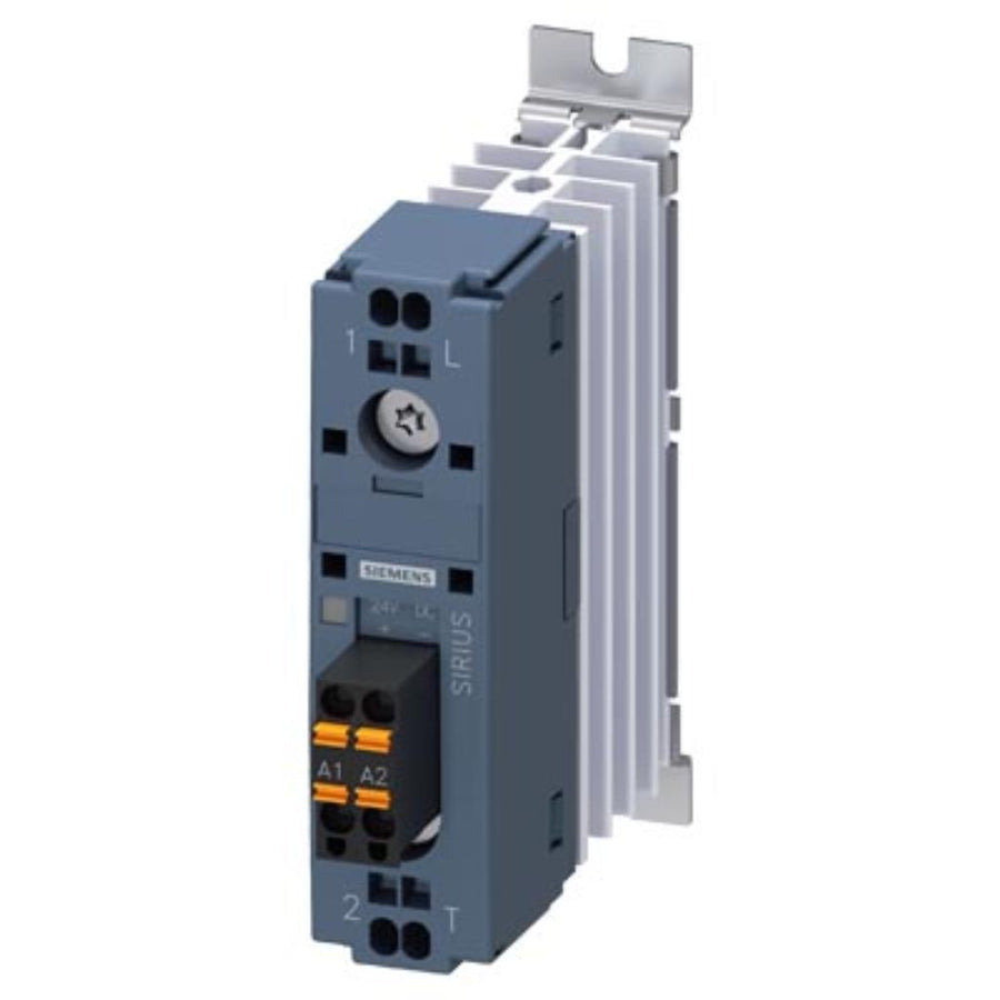 Contactor estático 3RF33, 1 polo AC-1, 10 A, 48-600 V / 24 V DC