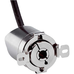 Encoders absolutos AHS/AHM36, Multivuelta, 14 bit x 12 bit, Eje 8mm, CANopen, programable, cable 5m