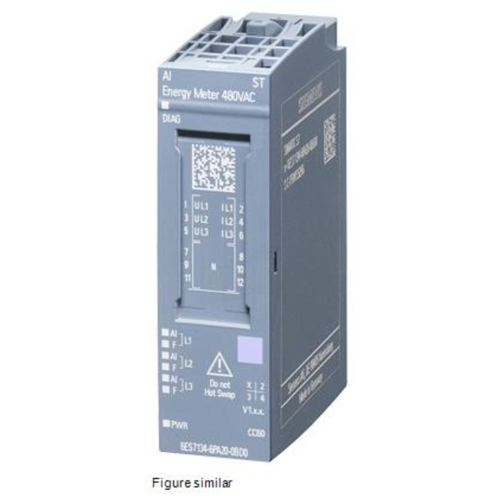 SIPLUS ET 200SP AI EMETER 480VAC TX RAIL