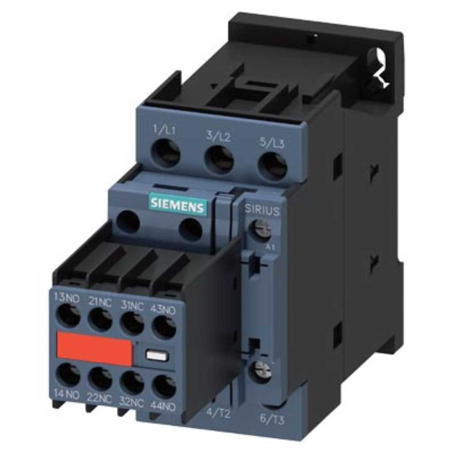 Contactor, 38A, 18,5kW, 110V AC, tam. S0, tornillo