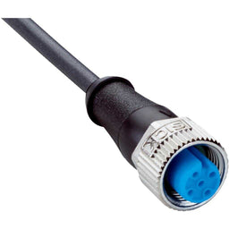 Cable sensor YF2, hembra M12 4P cod.A, abierto, sin apant., 10m 4H PUR