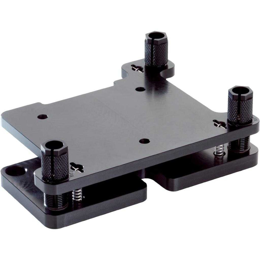 Sistema fijación, Kit de fijación, Aluminio negro anodizado resistente al agua del mar