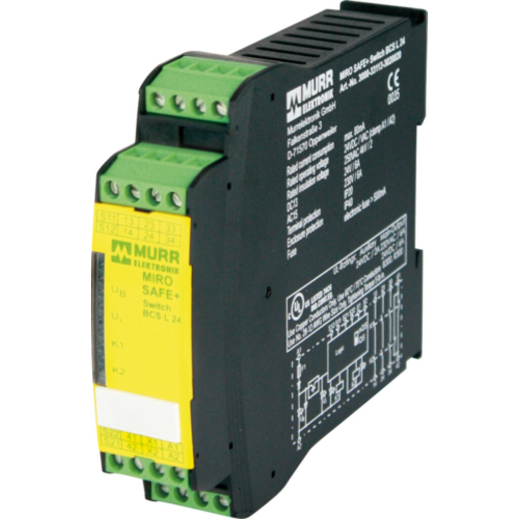 MIRO SAFE+ SWITCH BCS L 2424 VAC/DC - 3 N/O contact / 1 N/C contact