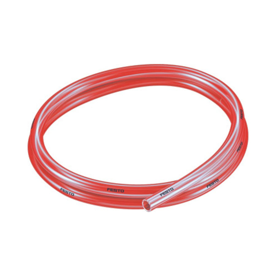 Tubo poliuretano PUN, tubo 10 mm, rojo