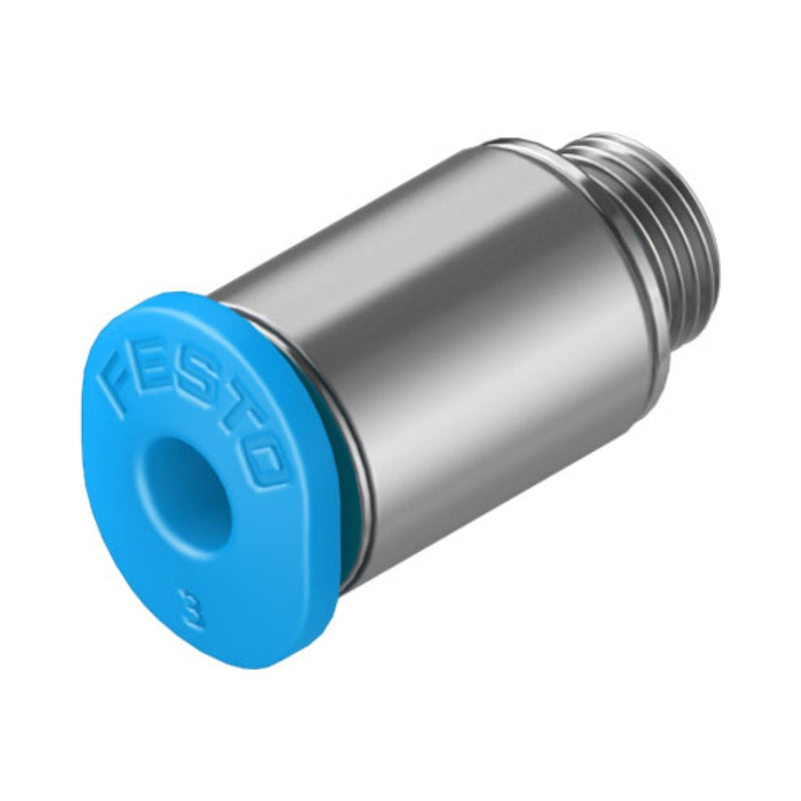 Racor mini QSM, M5, tubo 3 mm