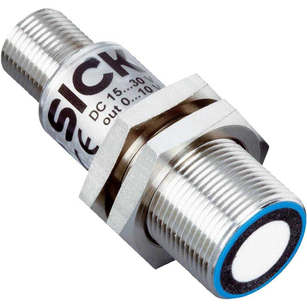 Sensor ultrasonido UM18, Recto, M12 5P