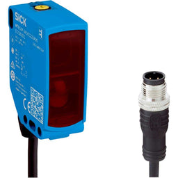 Fotocélula detección sobre objeto WTB16P LED, PNP/NPN, claro/oscuro, cable M12 4P 318mm