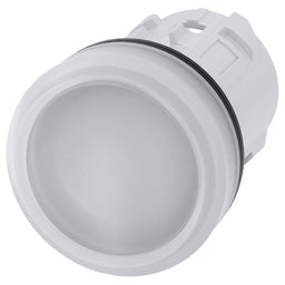 Cabeza pulsador 3SU, 22mm, plástico, blanco