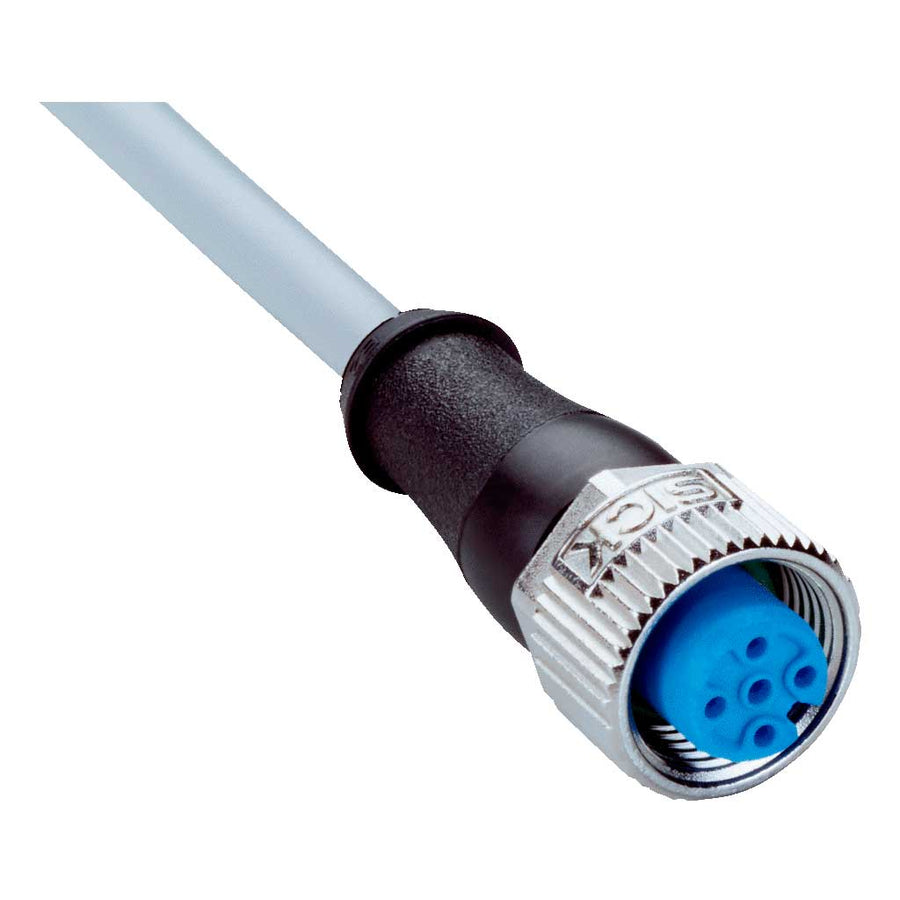 Cable sensor YF2, hembra M12 5P cod.A, abierto, sin apant., 2m 5H PVC