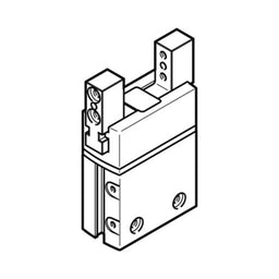 Pinza paralela DHPS 16 mm