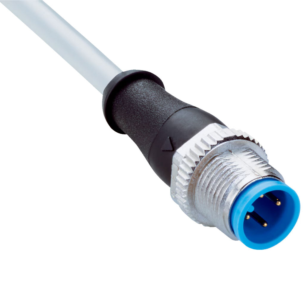 Cable sensor YM2, macho M12 4P cod.A, abierto, sin apant., 15m 4H PVC
