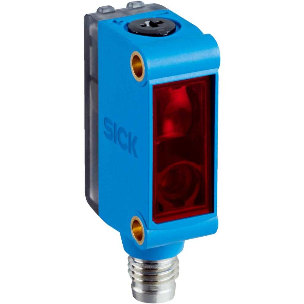 Barrera fotoeléctrica réflex GL6G LED, PNP, claro/oscuro, M8 4P