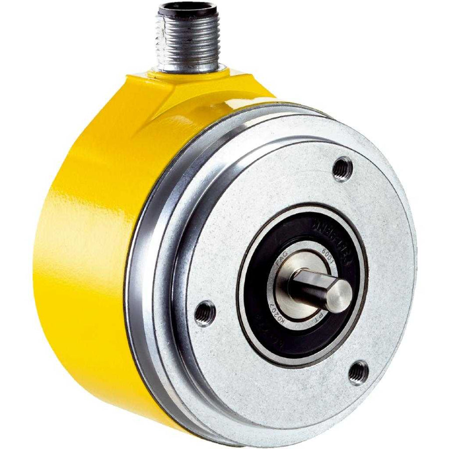 Encoder seguridad AFS/AFM60S Pro, SIL 3, PL e, Eje macizo Brida servo, M12 12P