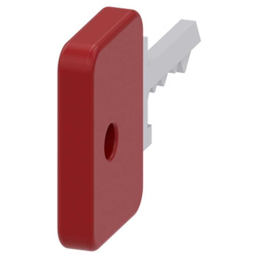 Cabeza llave 3SU, rojo, con llave