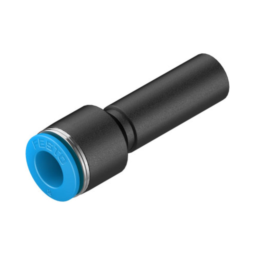 Racor recto QS, tubo 10 a 8 mm