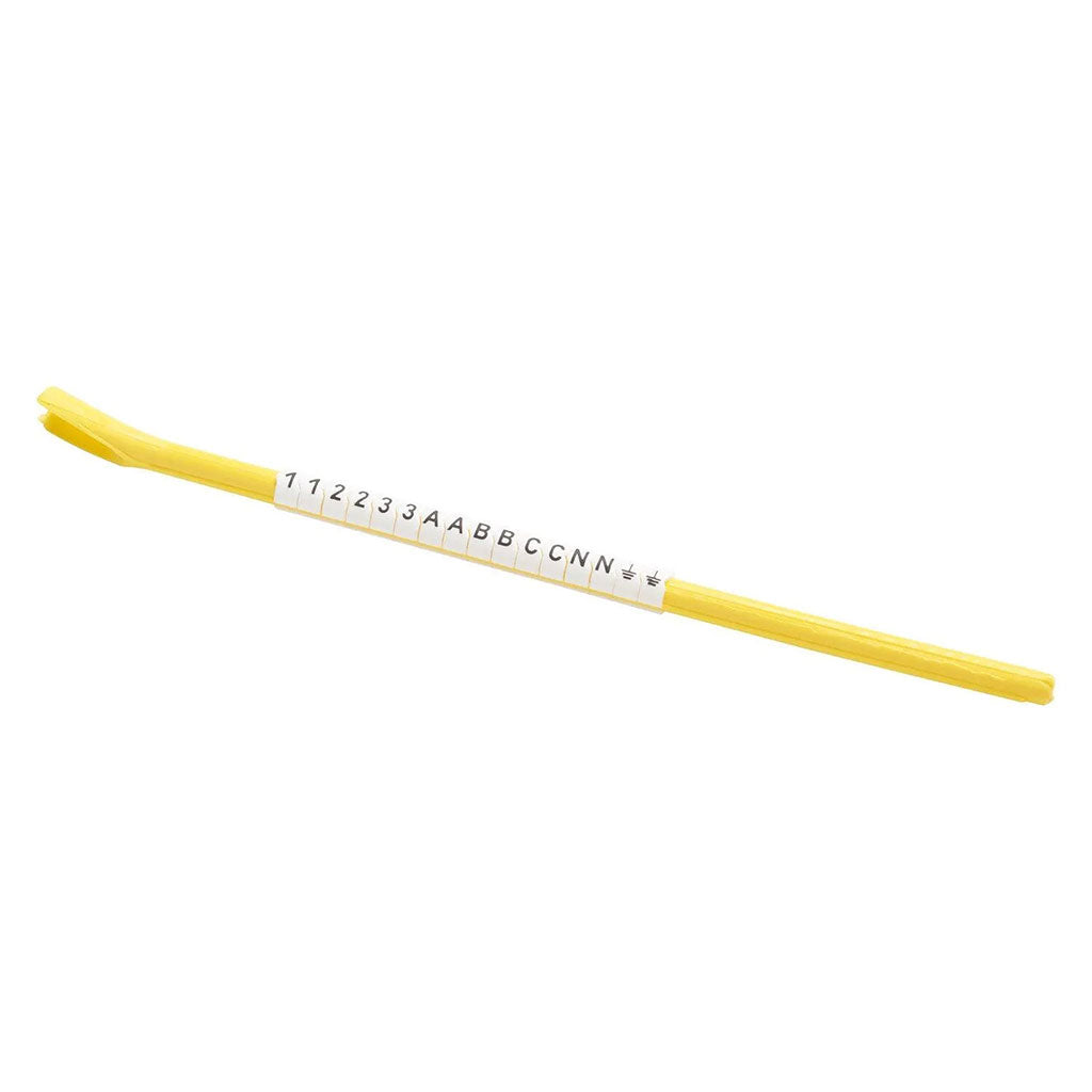 Juego de marcadores de cables 3P+N+PE