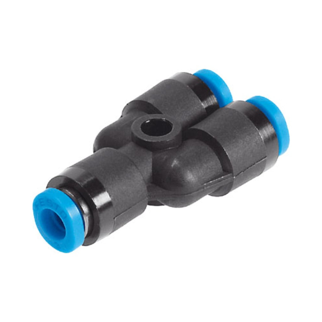 Racor mini en Y QSMY, tubo 2 mm