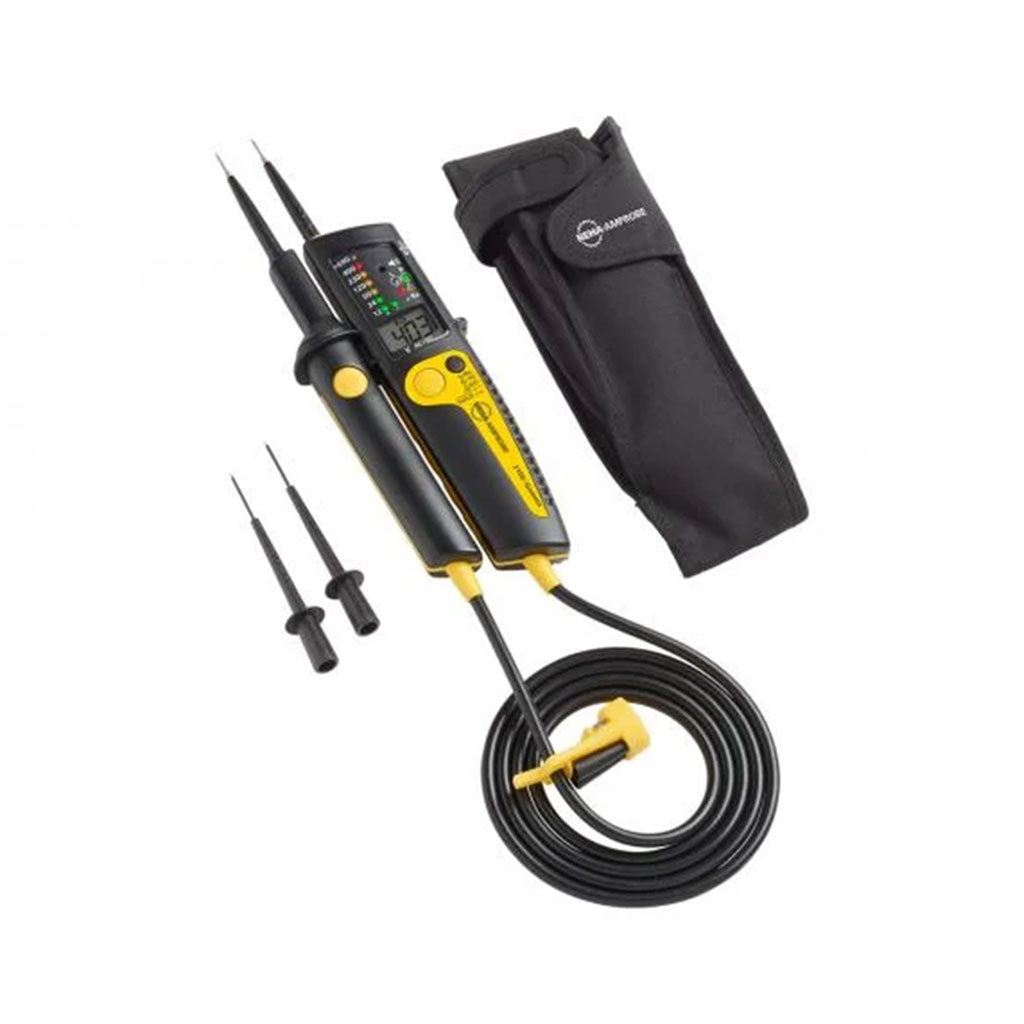 Comprobador de dos polos Beha-Amprobe 2100-Gamma Pro con kit extensor para sonda de prueba