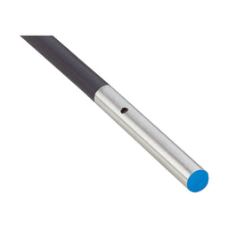Inductivo IHM03, PNP NO, Sn=1 mm ultracorta, enrasado, C.c. 3 hilos, cable 2 m