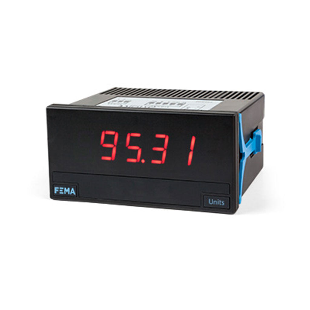 Indicador de panel multiseñal +18 a 265 Vac/dc + 1 relé para slot1 + 1 relé para slot2 + sin bot.frn