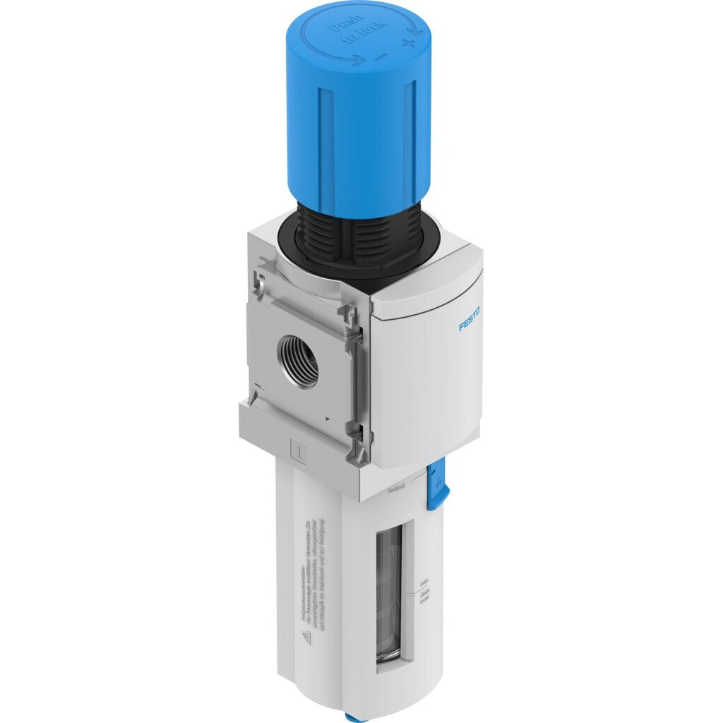 Unidad de filtro y regulador MS6-LFR-1/2-D7-E-R-V-VS