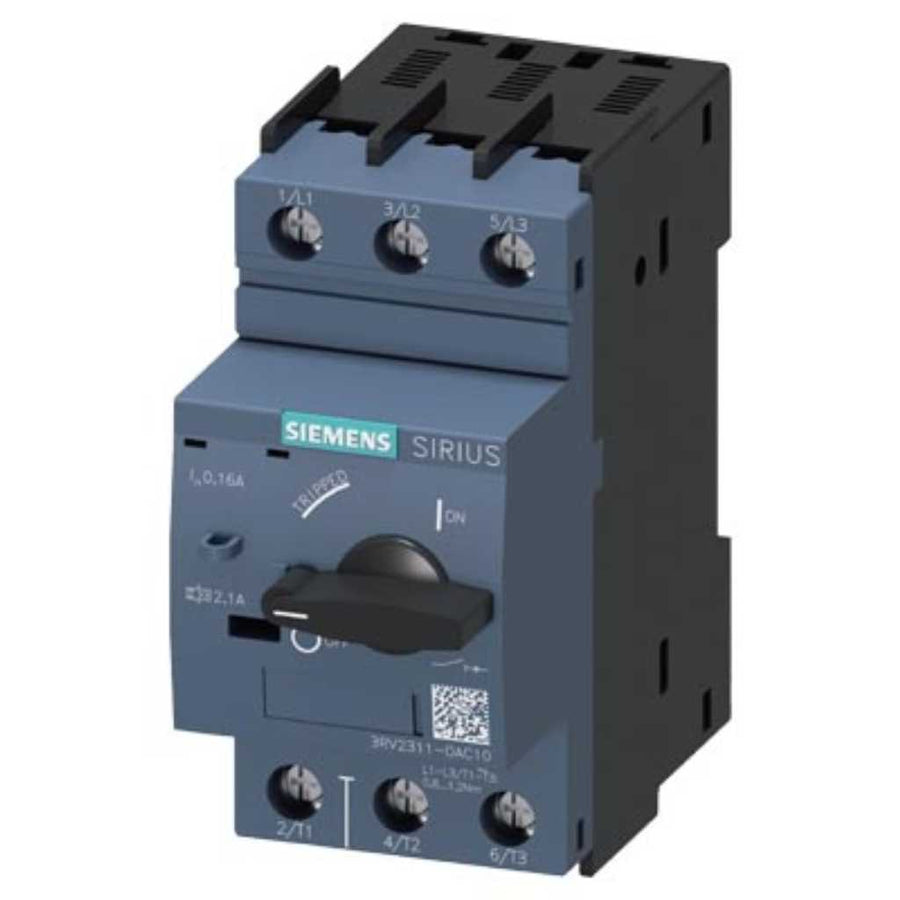 Disyuntor arranque, S00, Ir=0,16A, tornillo