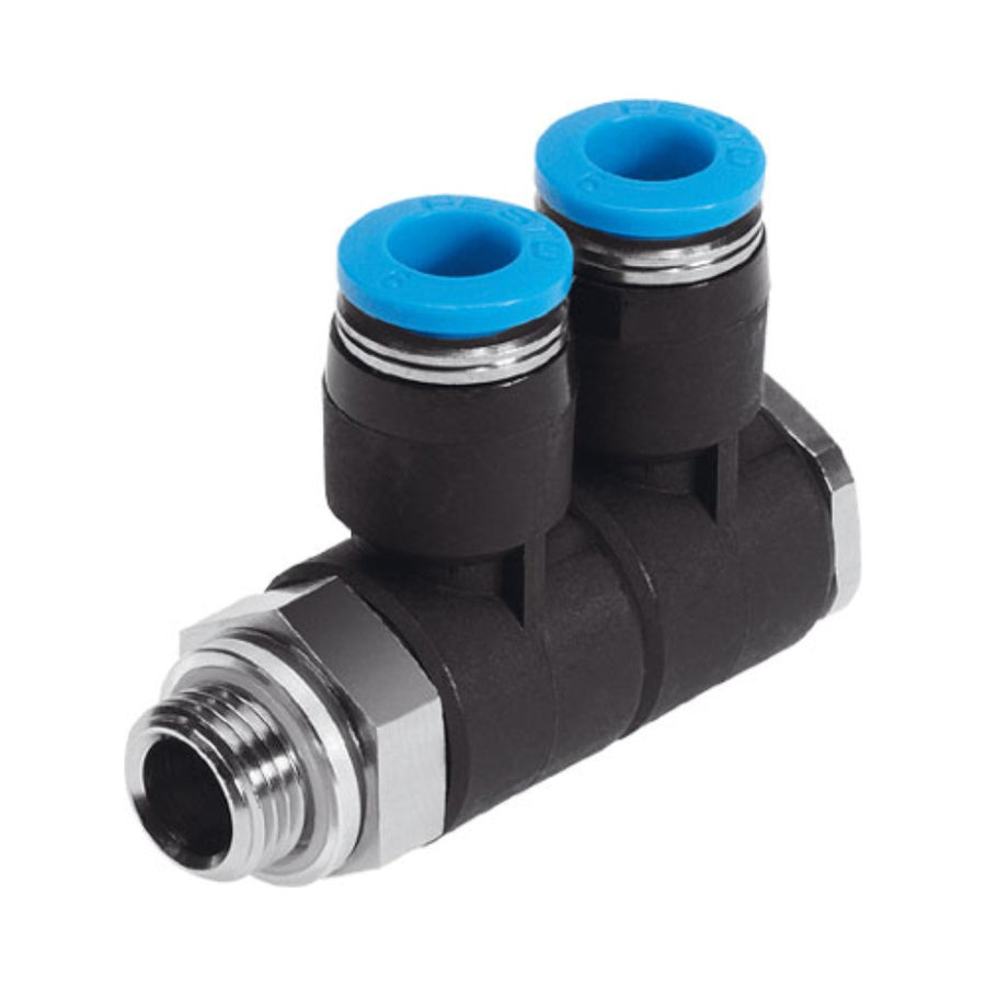Distribuidor múltiple QSLV2-G1/2-12, DN 6,4 mm
