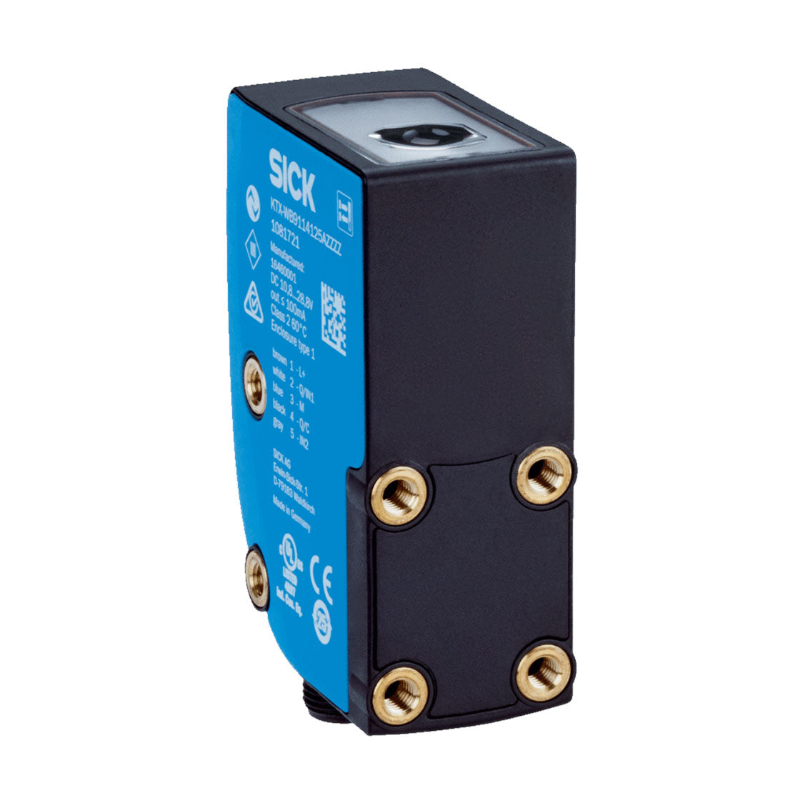Sensor contraste KTX, LED, RGB, 13mm, PNP, M12 5P