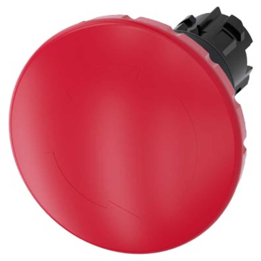 Cabeza seta 3SU, 22mm, plástico, rojo, seta