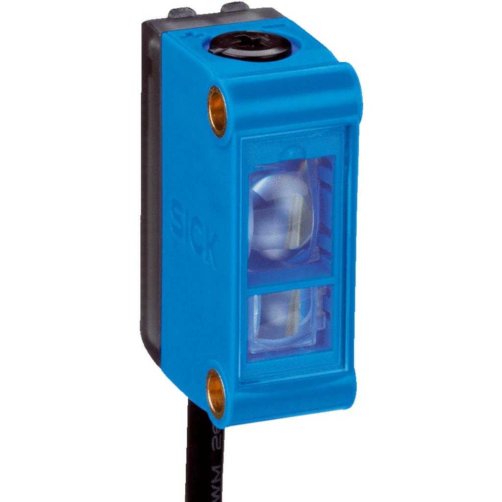 Sensor contraste KTM, LED blanco, 12,5mm, PNP, M12 4P