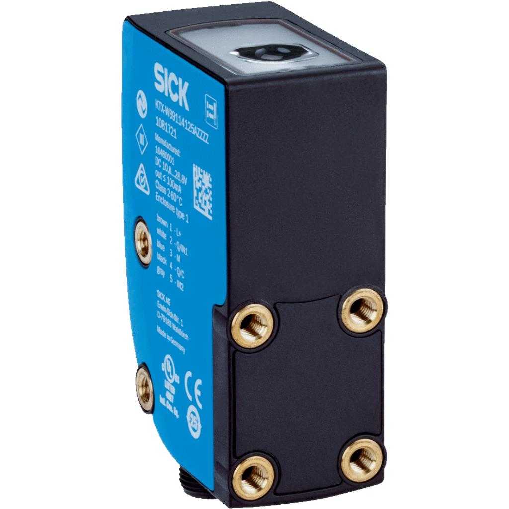 Sensor contraste KTX, LED, RGB, 13mm, PNP, M12 4P