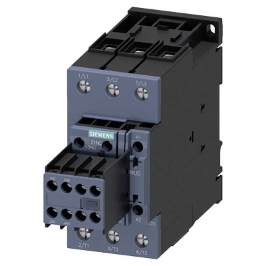Contactor, 80A, 37kW, 400V AC, tam. S2, tornillo
