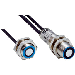 Sensor ultrasonido UD18, Recto, 2 x PNP