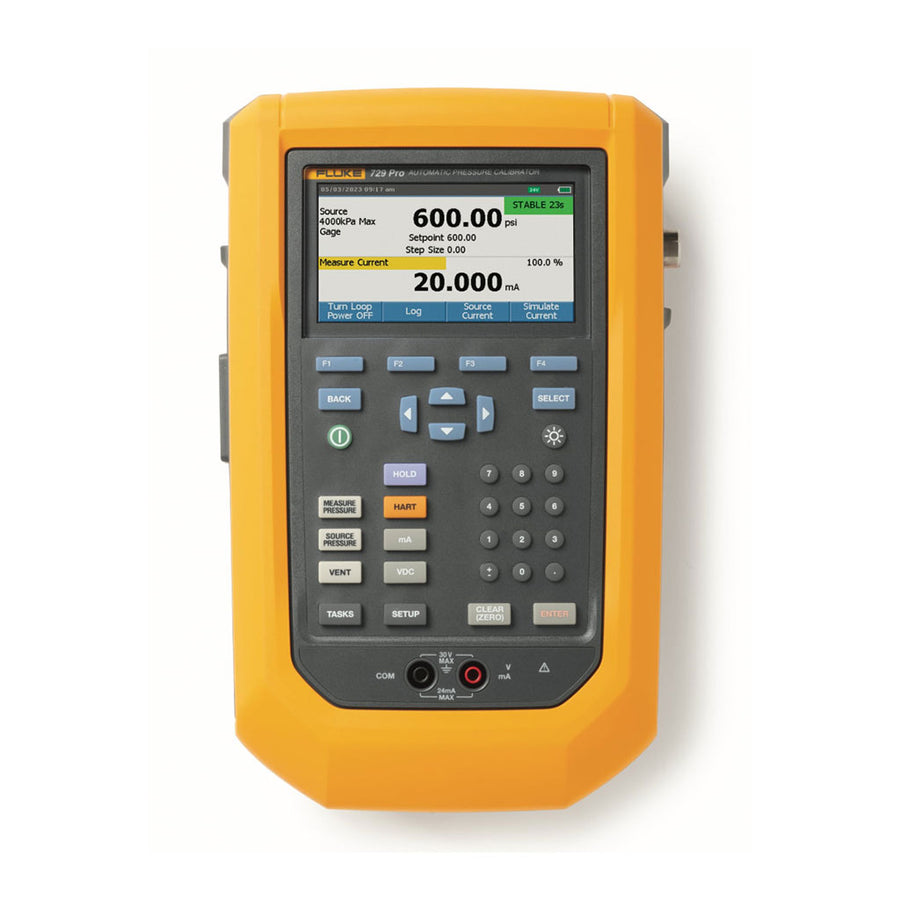 Calibrador de presión automático Fluke 729 PRO, 600 PSI