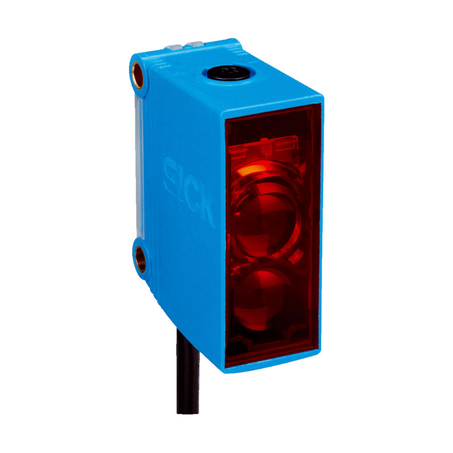 Barrera fotoeléctrica réflex GL10 LED, PNP, claro/oscuro, cable M12 4P 300mm