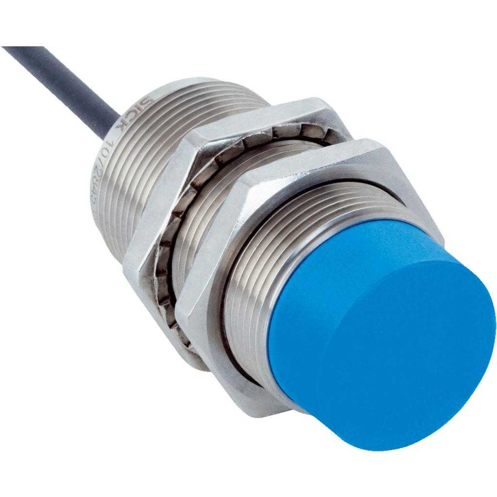 Inductivo IMB30, NPN NC, Sn=20 mm ultracorta, no enrasado, C.c. 3 hilos, cable 2 m
