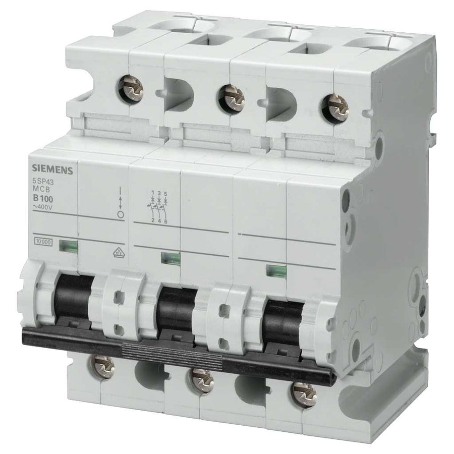 Magnetotérmico 400V 10kA, 3 polos, C, 100 A, T=70 mm