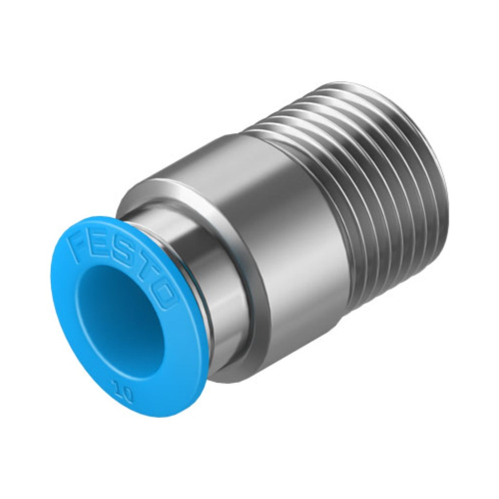 Racor recto QS, 3/8, tubo 10 mm