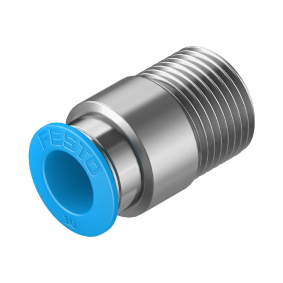 Racor recto QS, 3/8, tubo 10 mm