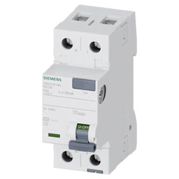 Interruptor diferencial, 2 polos, tipo AC, 40A, 30mA