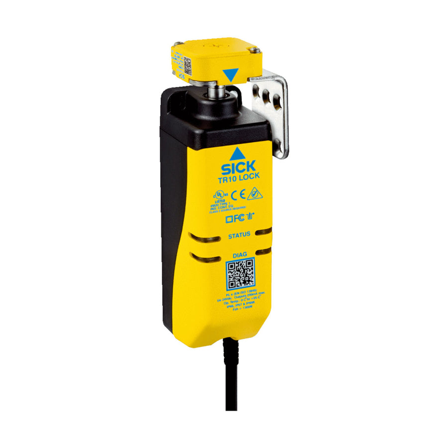 Interruptor seguridad TR10 Lock, cc reposo, M12 8P, El plastic