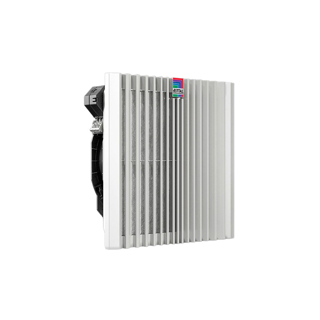 Unidad de ventilador completa para montaje sin herramientas en superficies. caudal de aire de 20