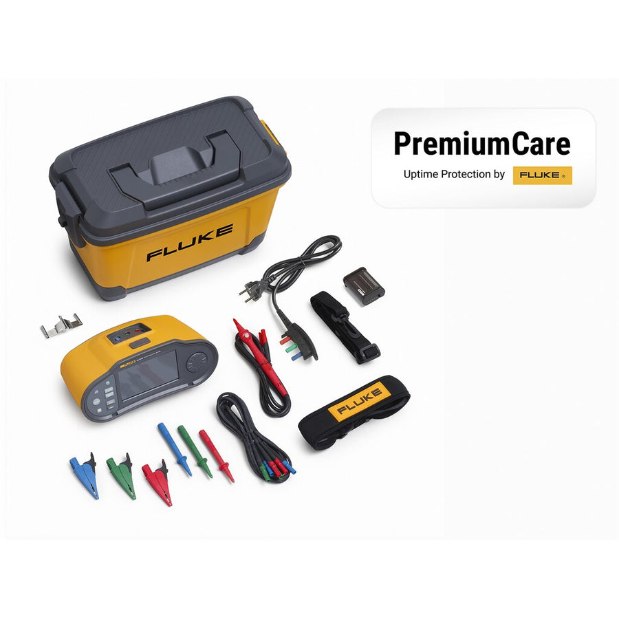 Fluke 1673 FC Comprobador de instalaciones multifunción con el paquete Fluke Premium Care