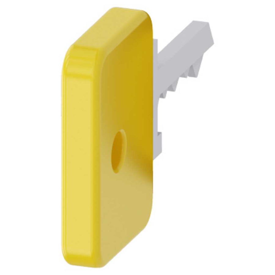 Cabeza llave 3SU, amarillo, con llave