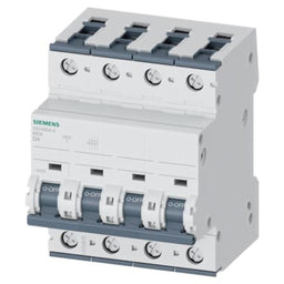 Magnetotérmico 400V 10kA, 3+N polos, D, 4A, T=70 mm