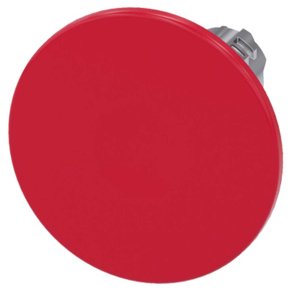 Cabeza seta 3SU, 22mm, metal, rojo, seta