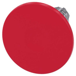 Cabeza seta 3SU, 22mm, metal, rojo, seta