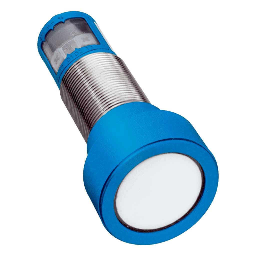 Sensor ultrasonido UM30, Recto, 1 x PNP, M12 5P