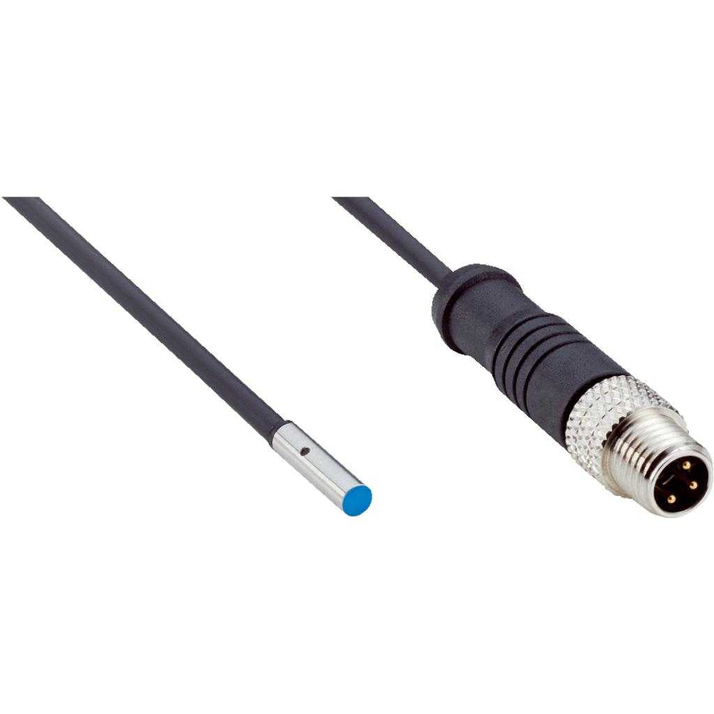 Inductivo IHM03, PNP NO, Sn=1 mm corto, enrasado, C.c. 3 hilos, M8 3P
